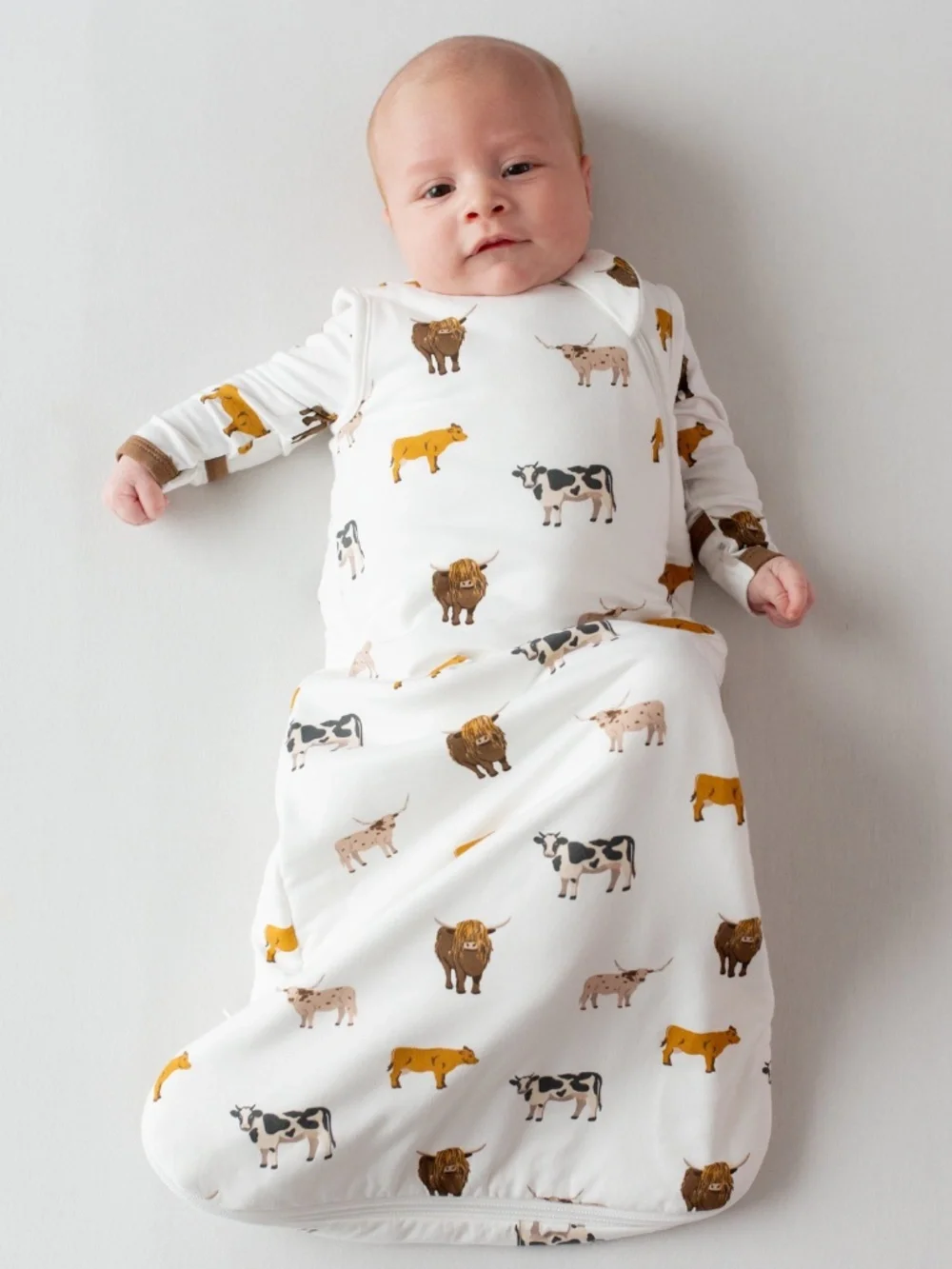 Kyte Baby Sleep Bag in Moo 1.0 Size LMoo / L